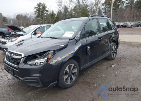 2017 Subaru Forester 2.5I from USA, damaged, VIN JF2SJABCXHH471509